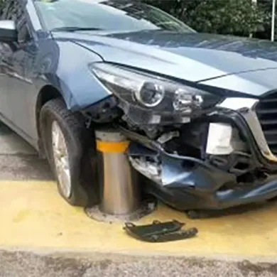 Možete li se voziti kroz bollard?